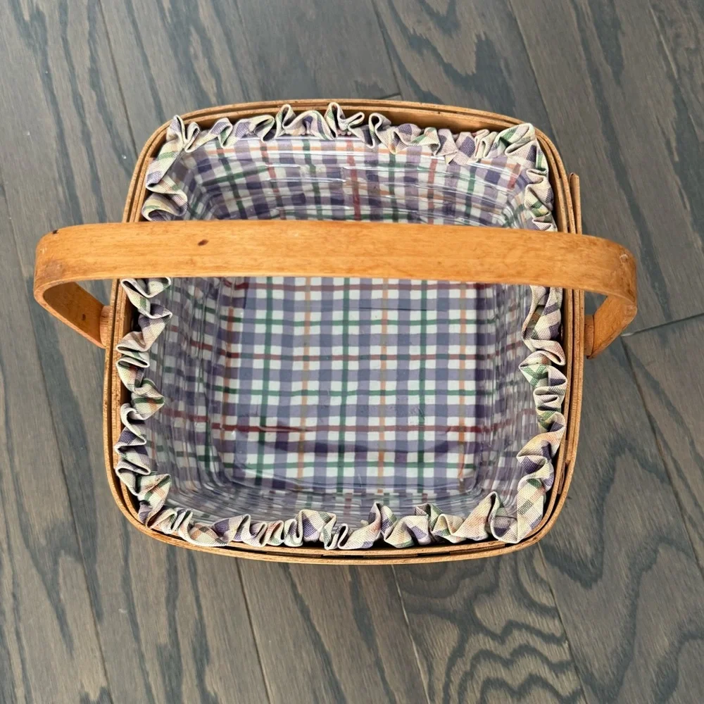 Longaberger square basket